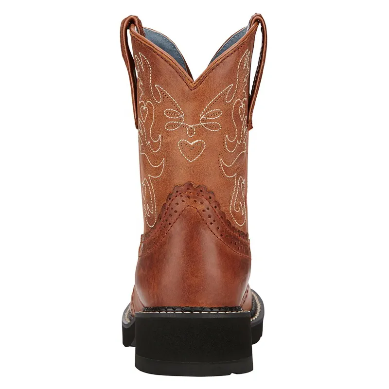 Ariat Fatbaby Saddle Women's Western Boots - Russet Rebel-1