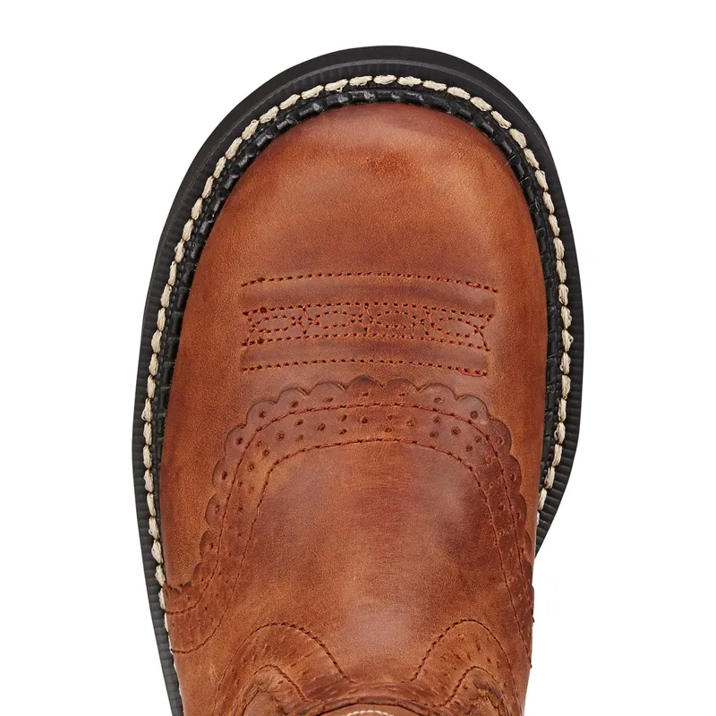 Ariat Fatbaby Saddle Women's Western Boots - Russet Rebel-4