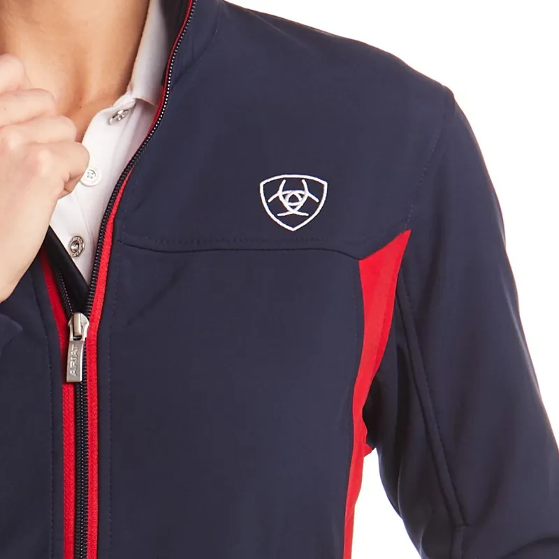Ariat New Team Softshell Women's Jacket - Navy-3