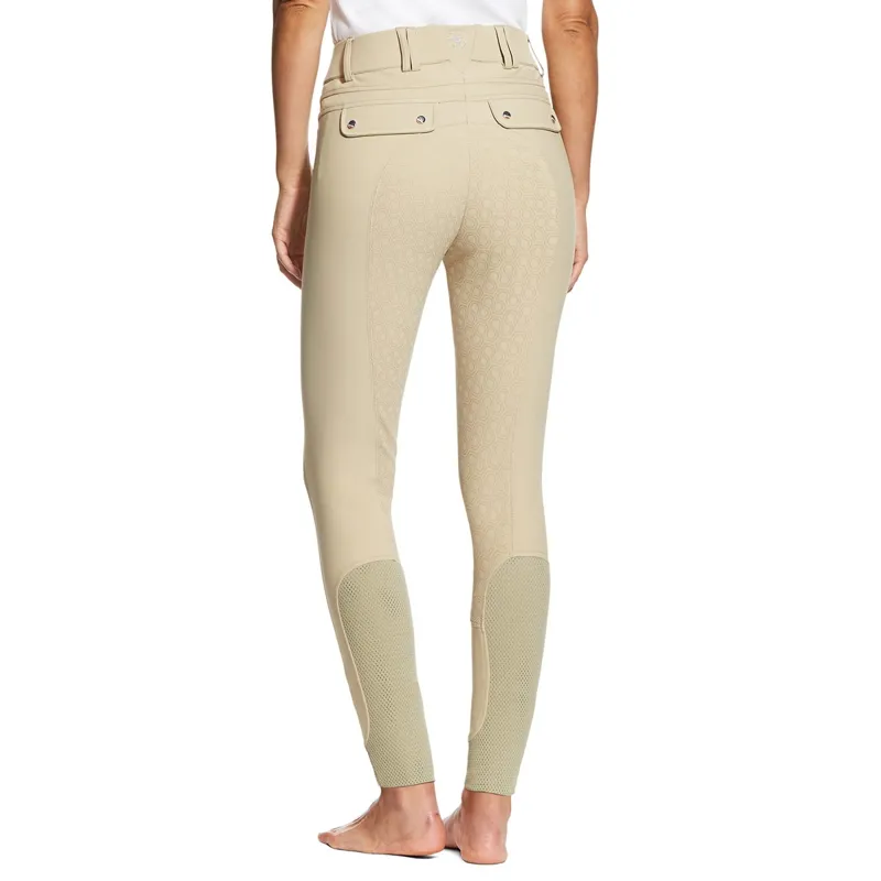 Ariat Tri Factor Grip Full Seat Womens Competition Breeches - Tan-1