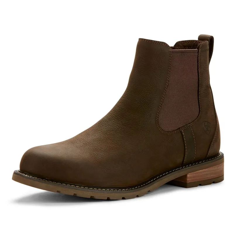 Ariat Wexford Men's Waterproof Chelsea Boots - Java