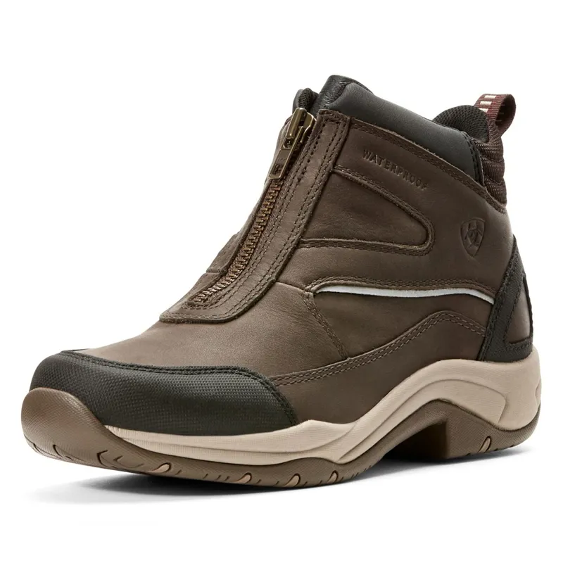 Ariat Telluride Zip H2O Ladies Paddock Boots - Dark Brown