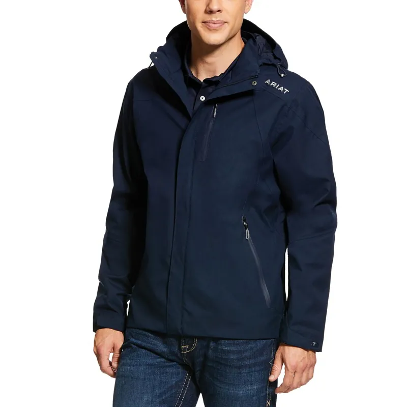 Ariat Coastal Men's Waterproof Jacket - Navy