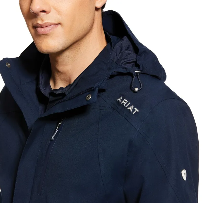 Ariat Coastal Men's Waterproof Jacket - Navy-3