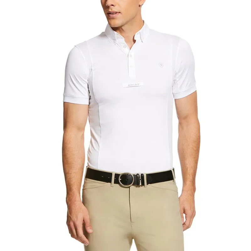 Ariat TEK Men's Show Shirt - White