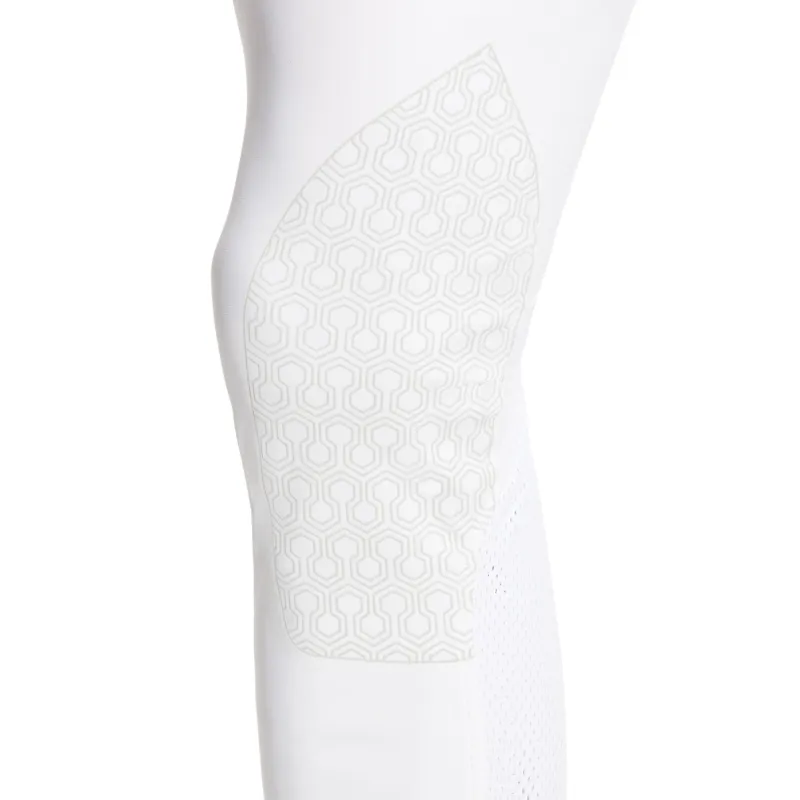 Ariat Tri Factor Grip Knee Patch Men's Competition Breeches - White-2