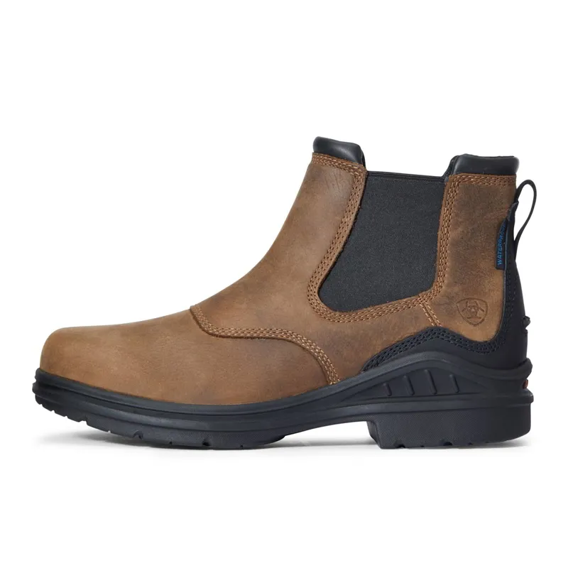 Ariat Barnyard Twin Gore II Waterproof Men's Boots - Distressed Brown-2