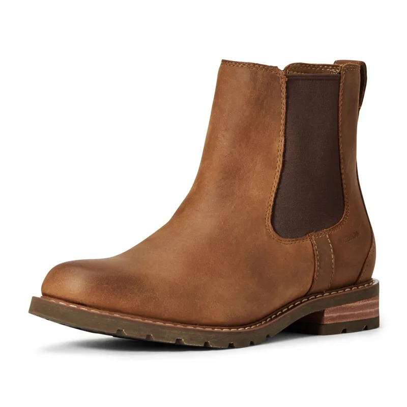 Ariat Wexford Waterproof Women's Chelsea Boots - Weathered Brown