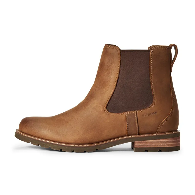 Ariat Wexford Waterproof Women's Chelsea Boots - Weathered Brown-2