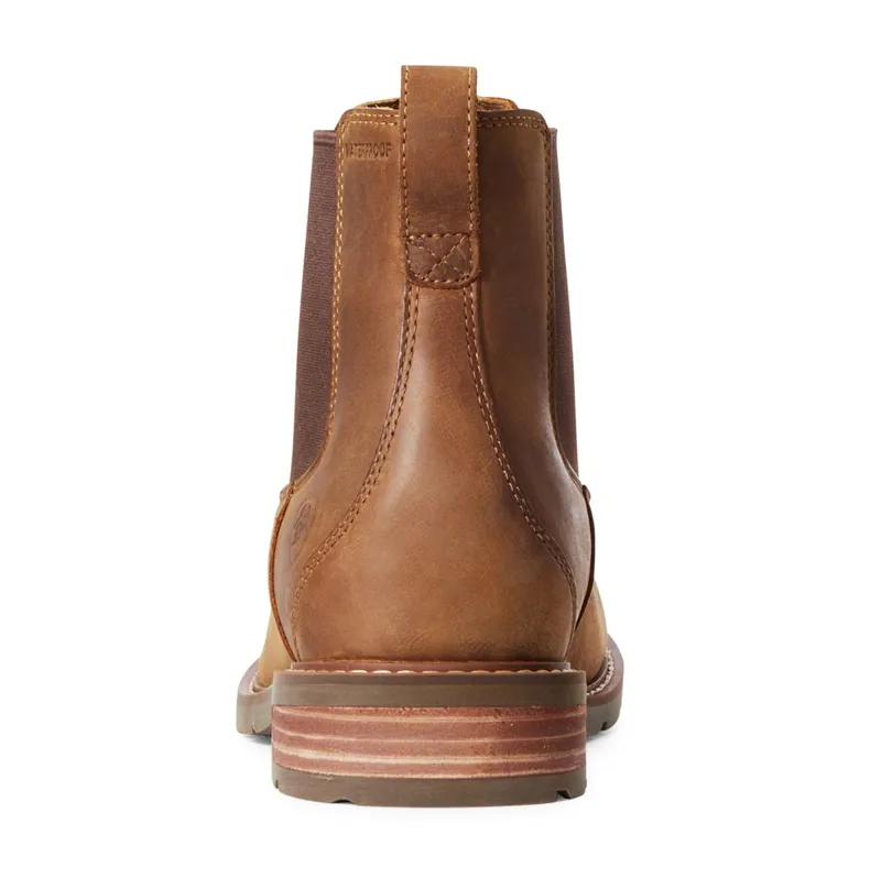 Ariat Wexford Men's Waterproof Chelsea Boots - Weathered Brown-1