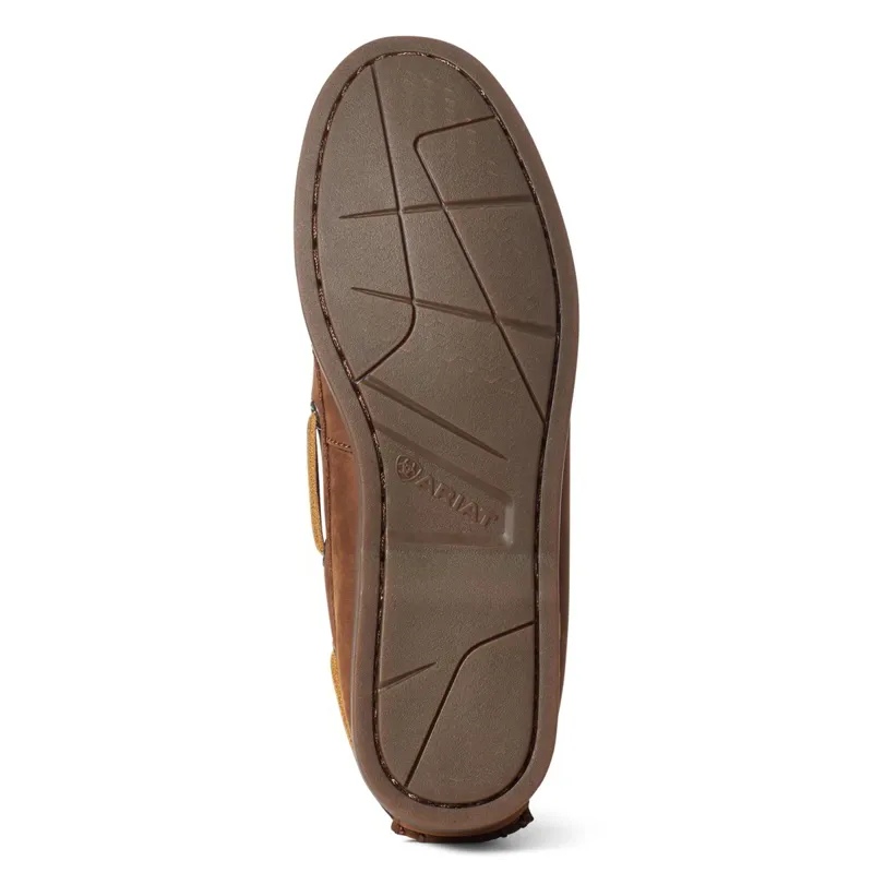 Ariat Antigua Women's Boat Shoe - Walnut-4