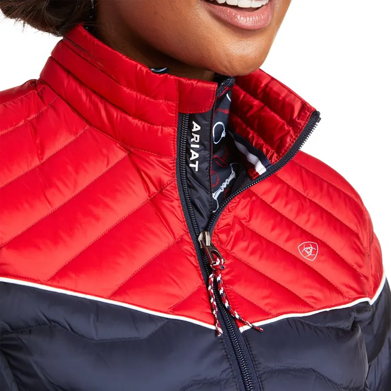 Ariat Ideal 3.0 Down Womens Jacket - Team Color Block-2