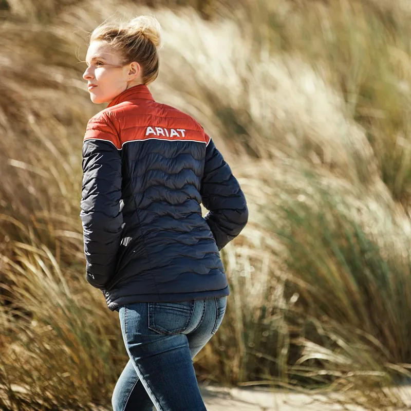 Ariat Ideal 3.0 Down Womens Jacket - Team Color Block-3