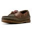Ariat Antigua Womens Boat Shoes - Olive Night
