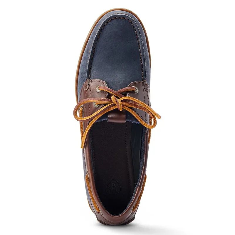 Ariat Antigua Womens Shoes - Navy/Chocolate-2