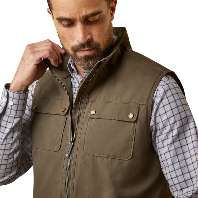 Ariat Country Argentium Men's Insulated Vest - Earth-2