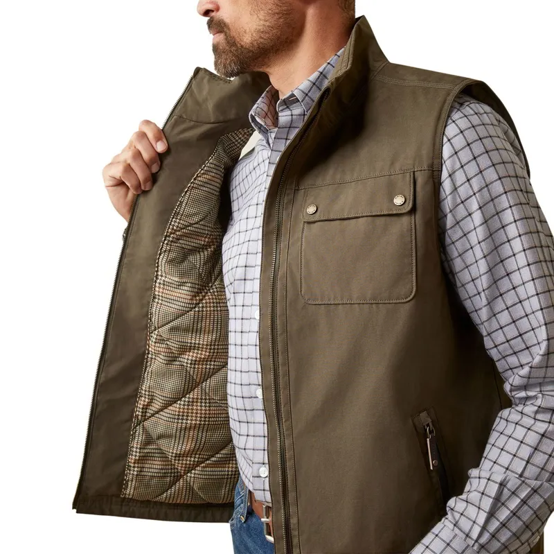 Ariat Country Argentium Men's Insulated Vest - Earth-3