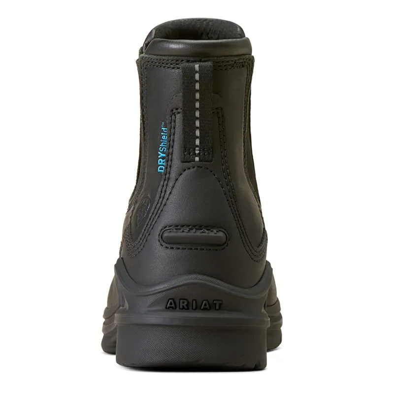 Ariat Barnyard Twin Gore II Waterproof Womens Boots - Black-1