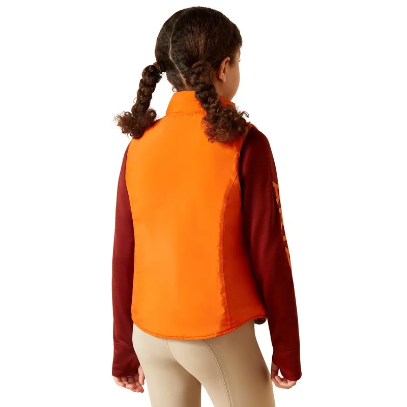 Ariat Bella Reversible Junior Vest - Dala Horse/Arctic-1