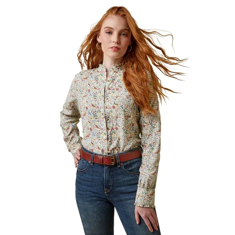 Ariat Country Clarion Women's Blouse - Bird Print