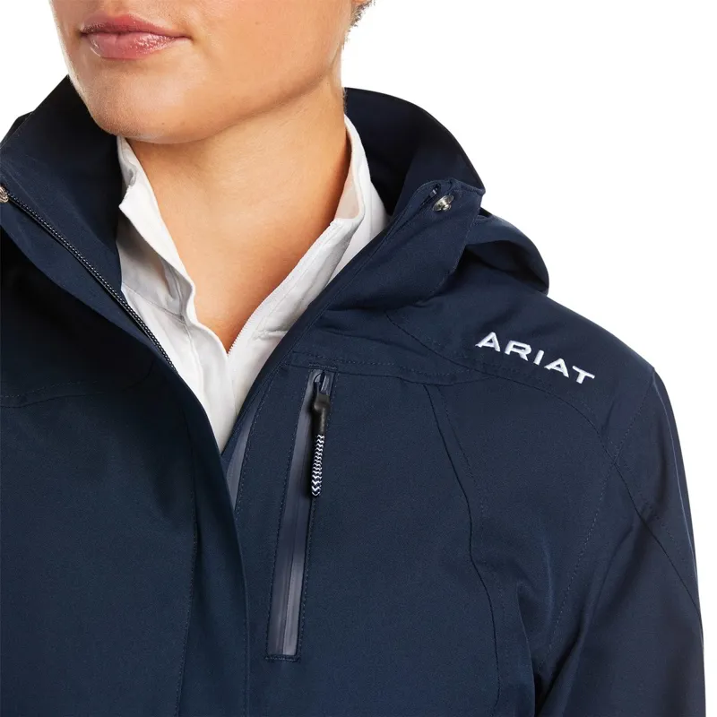 Ariat Coastal Women's Waterproof Jacket - Navy-2