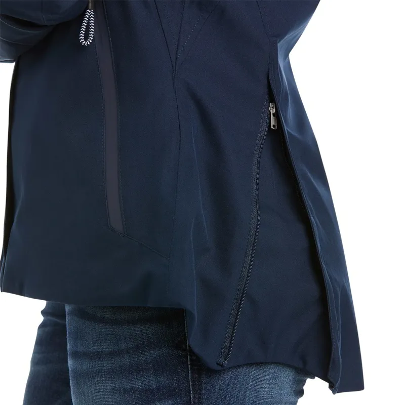 Ariat Coastal Women's Waterproof Jacket - Navy-4