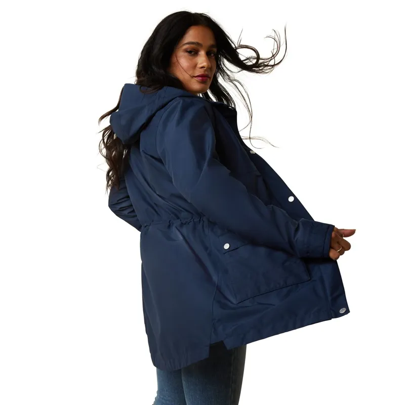 Ariat Country Atherton Women's Waterproof Jacket - Navy-1
