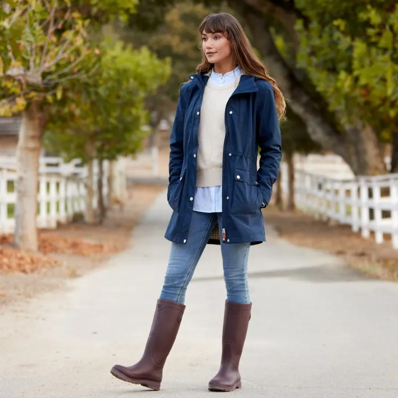 Ariat Country Atherton Women's Waterproof Jacket - Navy-2