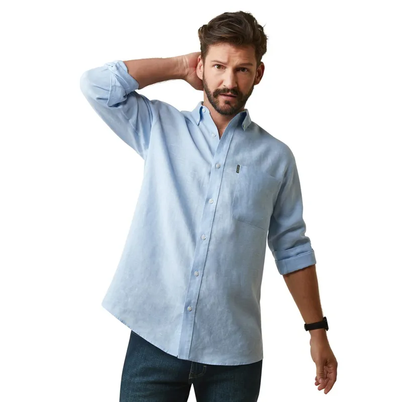 Ariat Country Sonoma Men's Shirt - Powder Blue