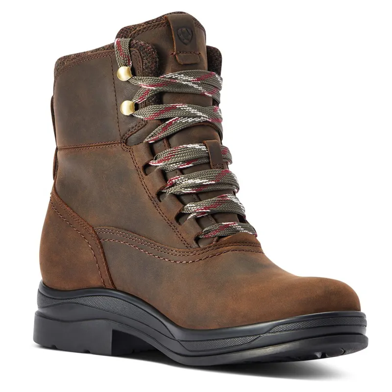 Ariat Harper H2O Womens Short Country Boots - Chocolate-1