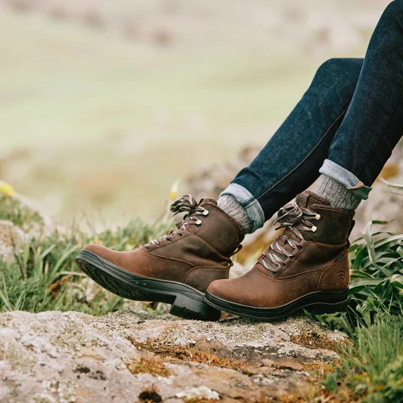 Ariat Harper H2O Womens Short Country Boots - Chocolate-7