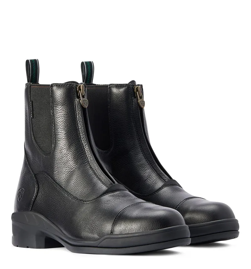 Ariat Heritage IV Zip Steel Toe Mens Paddock Boots - Black-3