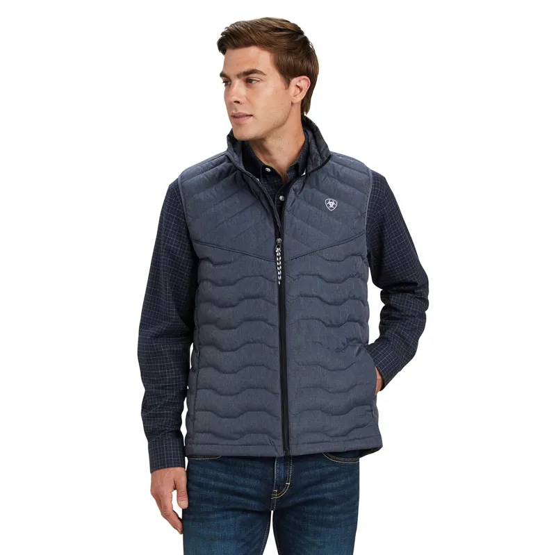 Ariat Ideal Down Men's Vest - Charcoal Heather
