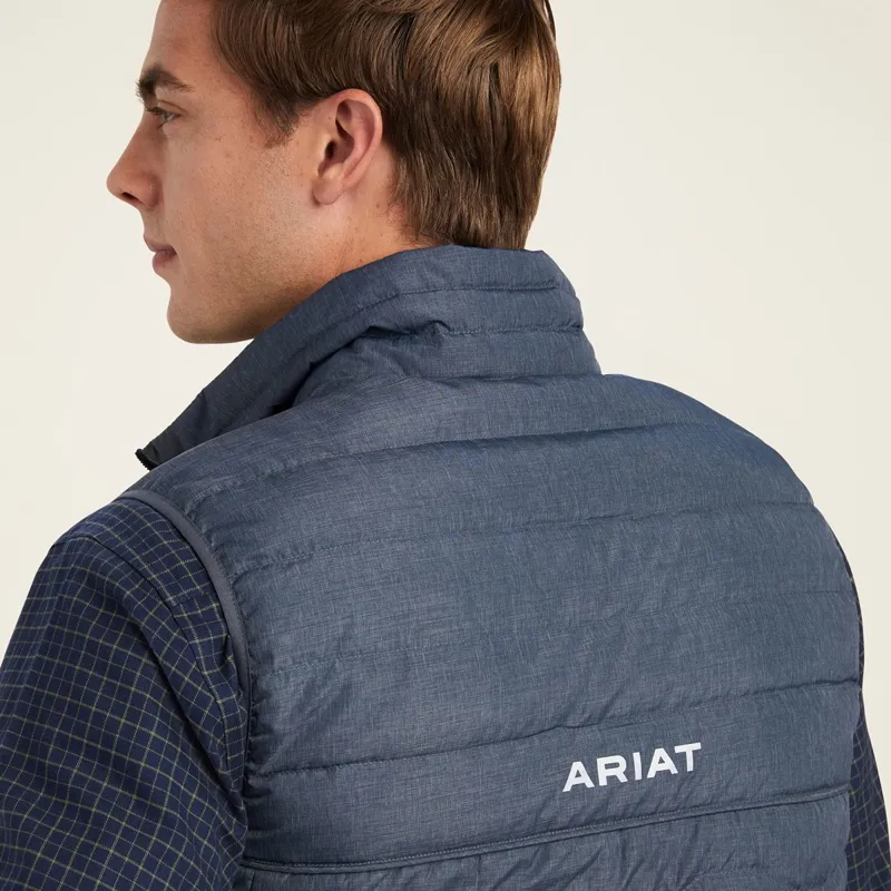 Ariat Ideal Down Men's Vest - Charcoal Heather-2