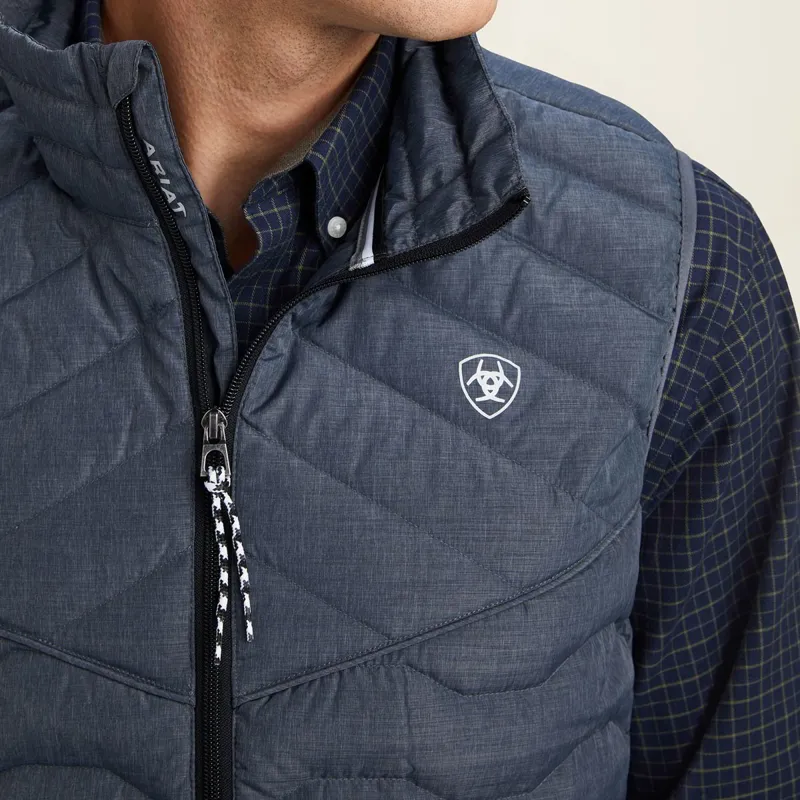 Ariat Ideal Down Men's Vest - Charcoal Heather-4