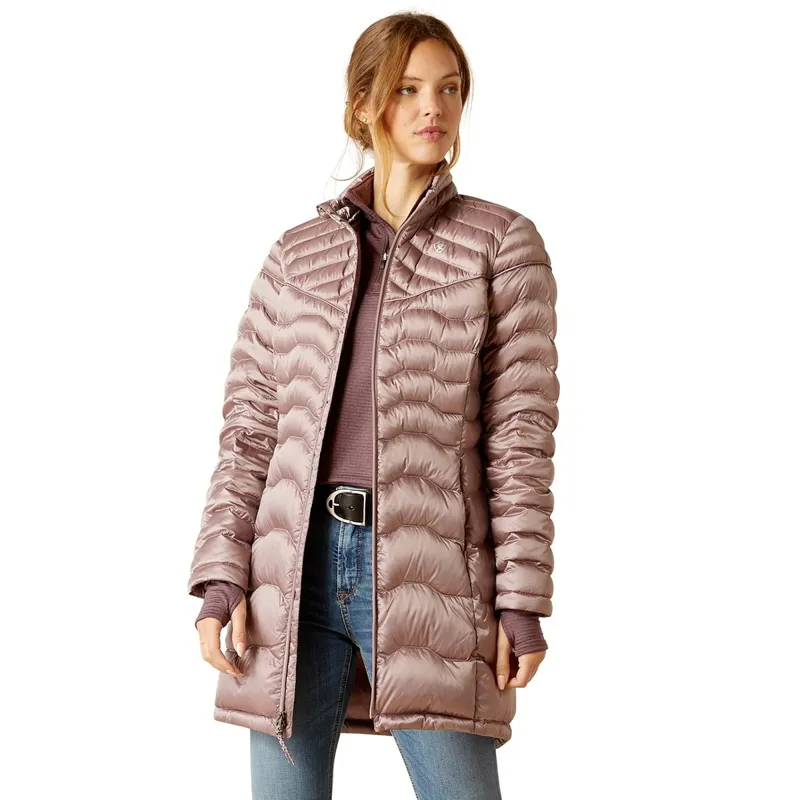 Ariat Ideal Down Womens Long Jacket - Quail