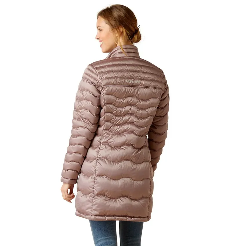 Ariat Ideal Down Womens Long Jacket - Quail-1