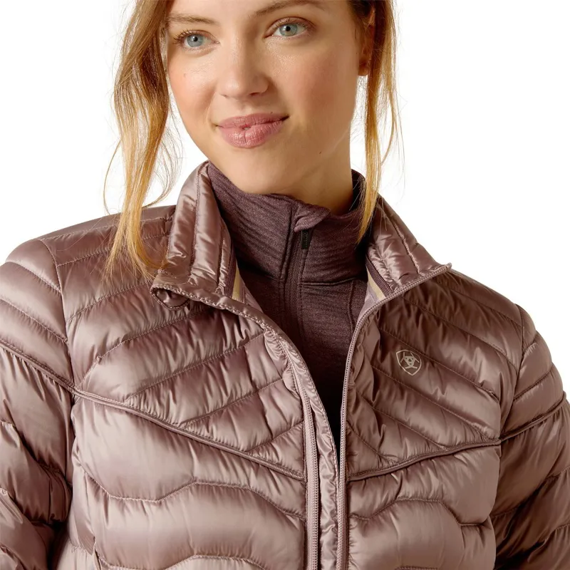 Ariat Ideal Down Womens Long Jacket - Quail-2