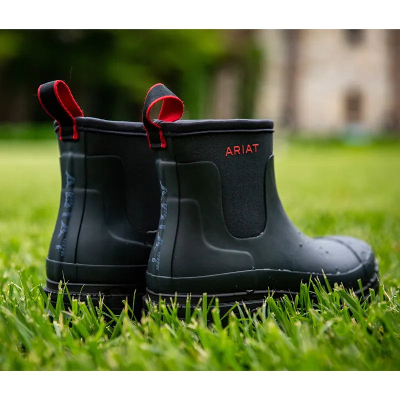 Ariat Kelmarsh Shortie Womens Short Rubber Boots - Navy-4