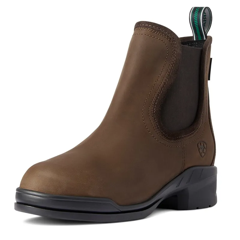 Ariat Keswick Womens Steel Toe Paddock Boots - Distressed Brown
