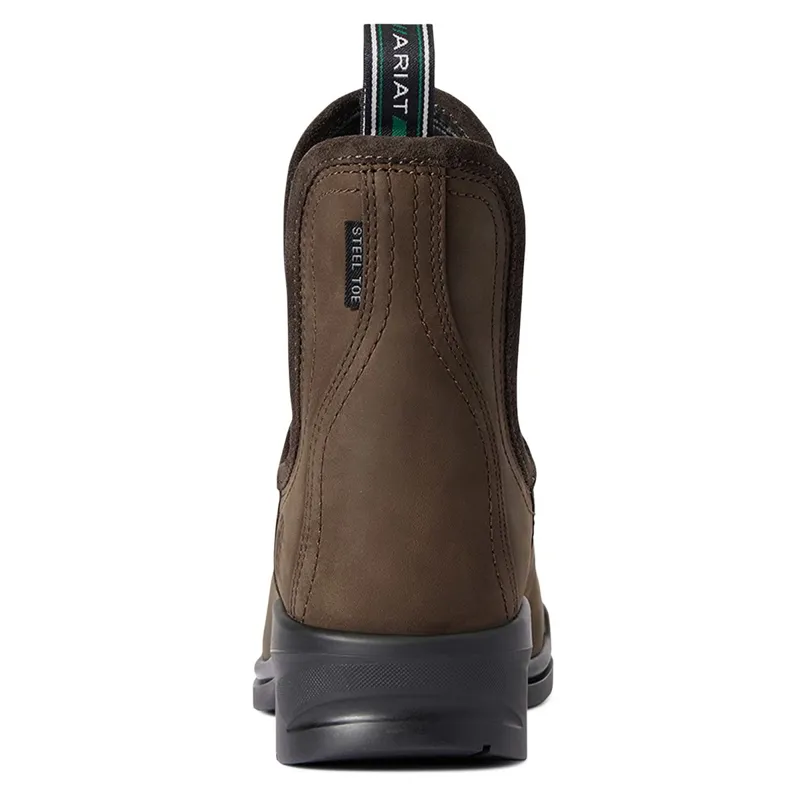 Ariat Keswick Womens Steel Toe Paddock Boots - Distressed Brown-1