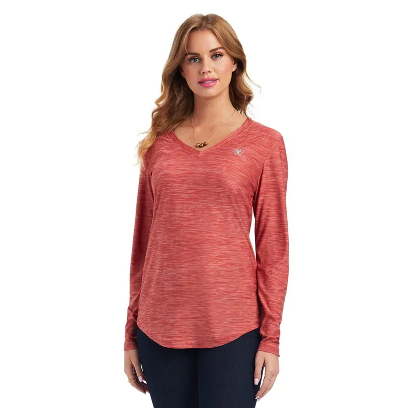 Ariat Laguna Long Sleeve Women's Top - Bossa Nova - X-Small