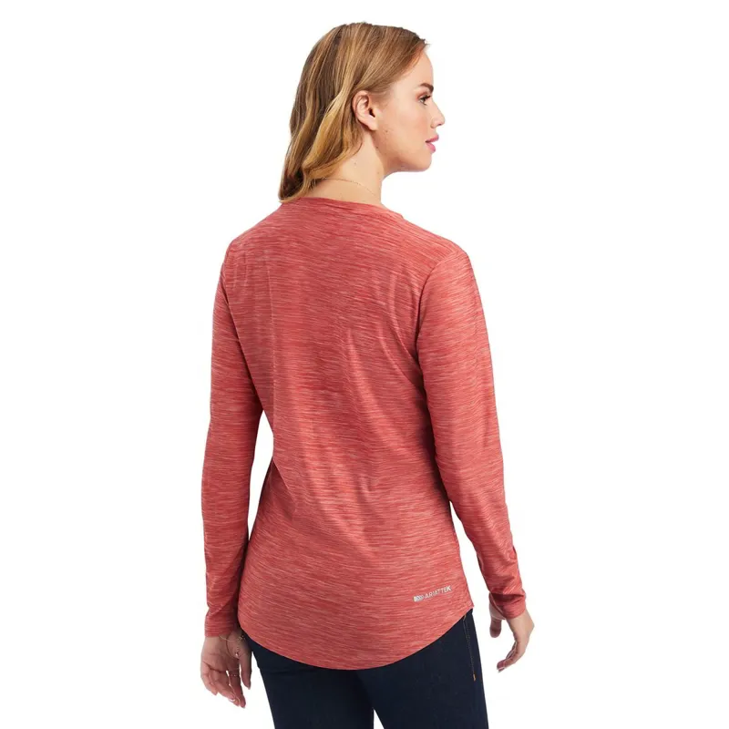 Ariat Laguna Long Sleeve Women's Top - Bossa Nova - X-Small-1
