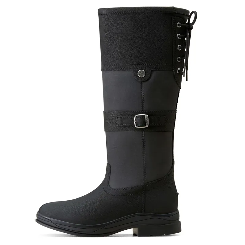 Ariat Langdale H2O Womens Long Country Boots - Charcoal-2
