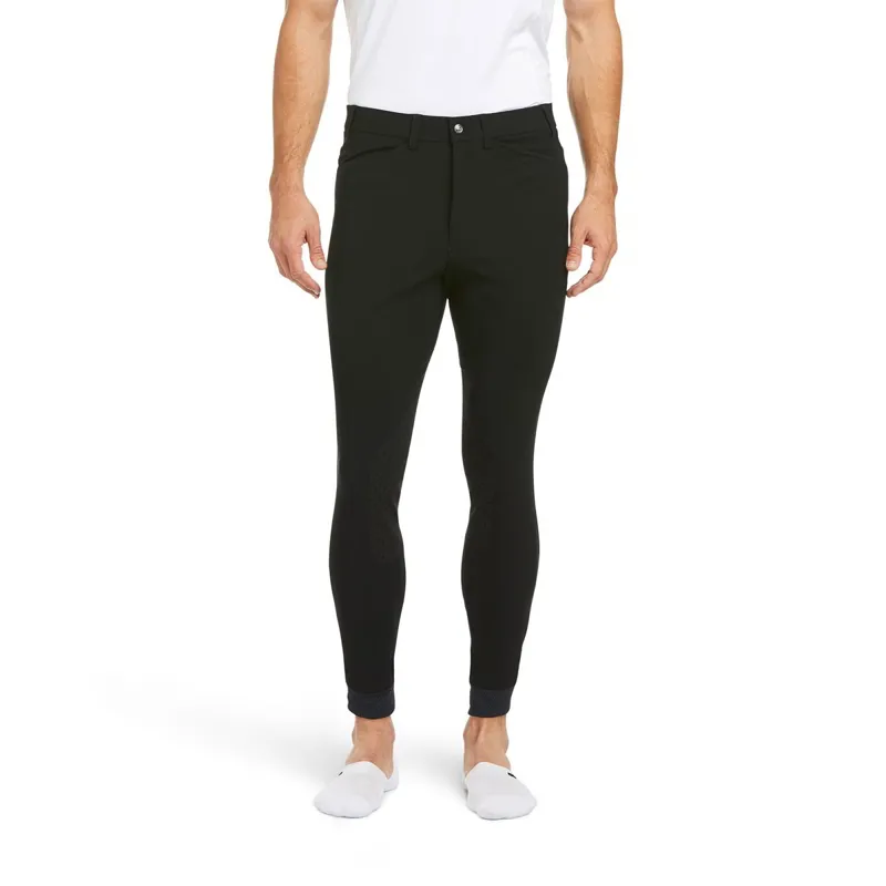 Ariat Tri Factor Grip Knee Patch Men's Breeches - Black