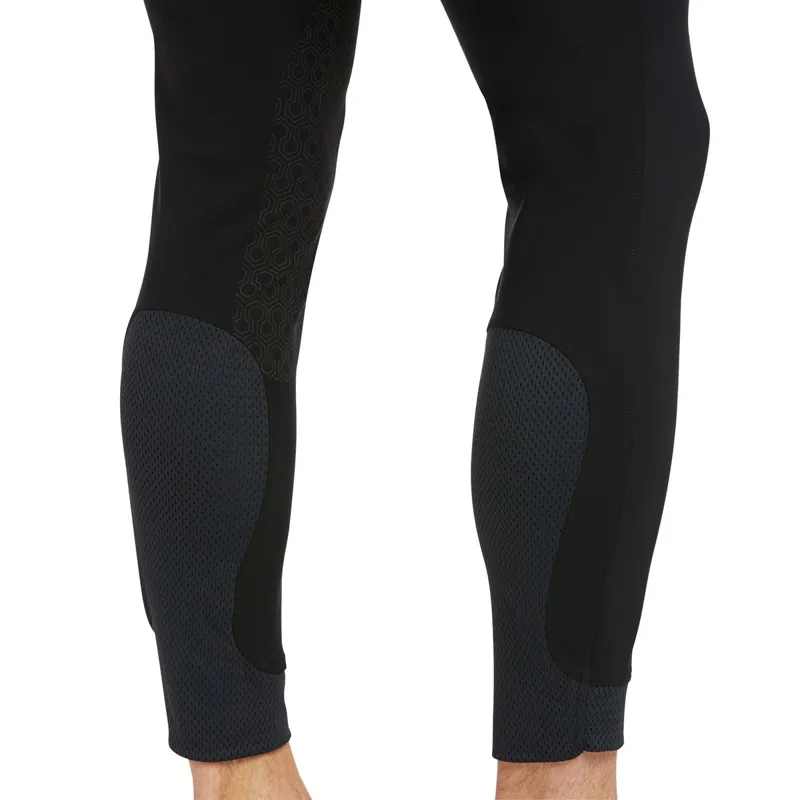 Ariat Tri Factor Grip Knee Patch Men's Breeches - Black-3