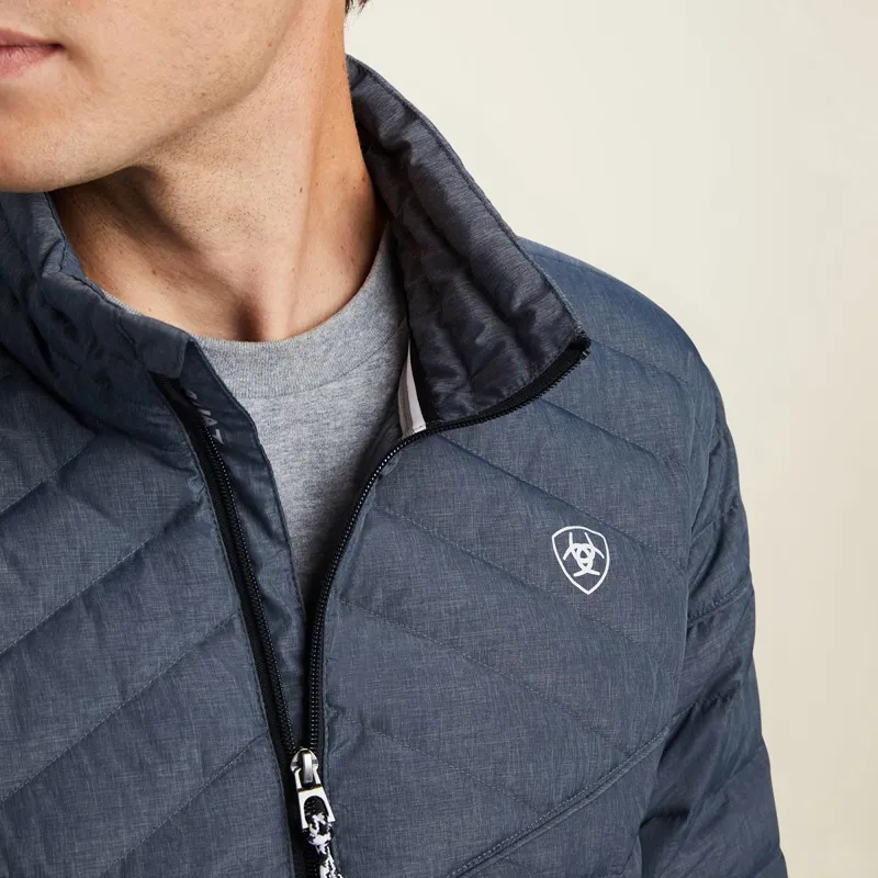 Ariat Ideal Down Mens Jacket - Charcoal Heather-3