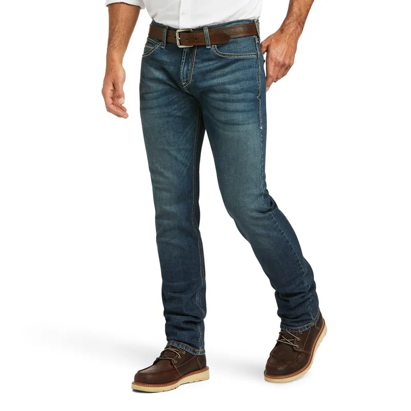 Ariat M8 Modern TekStretch Sebastian Men's Slim Leg Jeans - Grafton