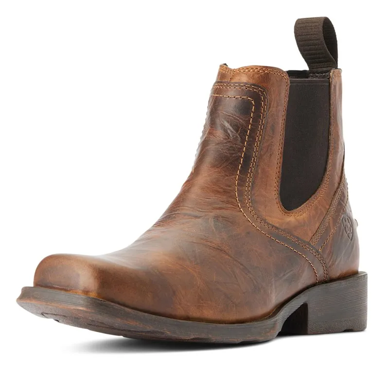 Ariat Men's Midtown Rambler Western Boots - Barn Brown
