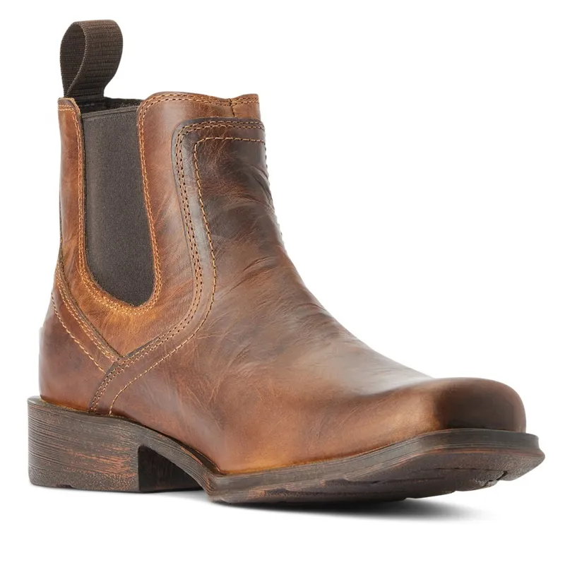 Ariat Men's Midtown Rambler Western Boots - Barn Brown-1